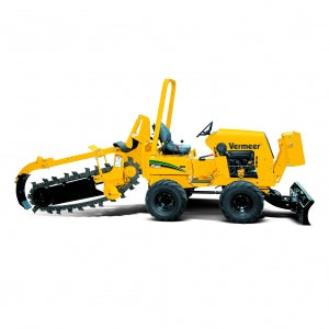 Vermeer RT450 Ride-on tractor w/ optional trencher and plow.