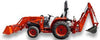 Kubota 4x4 Tractor Backhoe